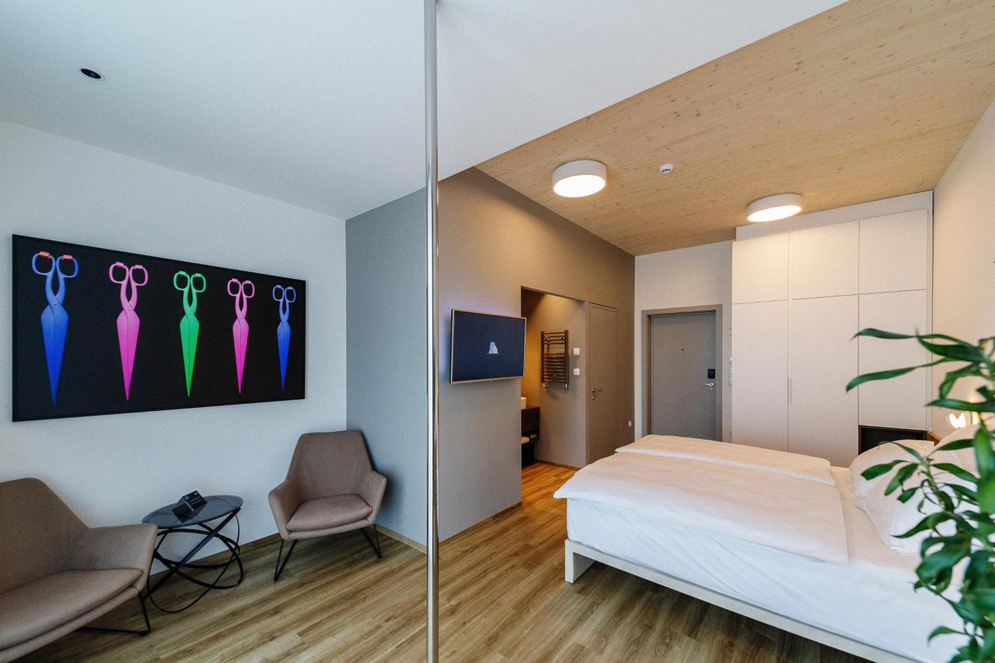 WUD hotel Ljubljana Buitenkant foto